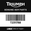 Decal, Tank Upper, RH, R, Silver Ice (T2311768) barcode