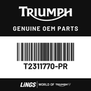 Upper Fuel Tank Panel, Phantom Black (T2311770-PR) barcode