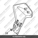 Rad Cowl, Lower, Front, LHS, Crystal White (T2311821-NW)