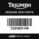 Rear Mudguard, Phantom Black (T2311871-PR) barcode