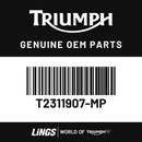 Rear Bodywork, LH, Silver Ice (T2311907-MP) barcode