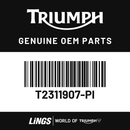 Rear Bodywork, LH, Carbon Black (T2311907-PI) barcode