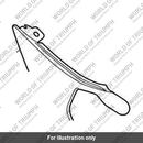 Rear Bodywork, RH, Silver Ice (T2312019-MP)