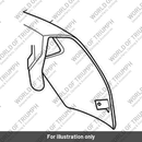 Decal, Rear Bodywork, LH, Jet Black (T2312070)