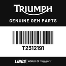 Rear Mudguard Moulding (T2312191) barcode