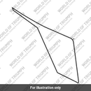 Decal, Front Mudguard, RH, White (T2312195)