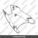 Undertray, Diablo Red (T2312348-CW)