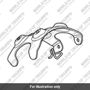 Bracket, Front Mudguard, Fab (T2312571)