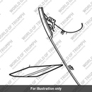 Decal, Undertray, RH (T2312645)