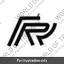 Decal, Tank Upper, RH, R, Pure White (T2312655)