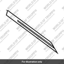 Decal 3, Rear Bodywork, RH, Pure White (T2312673)