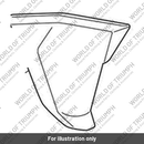 Cowl, Radiator, RH, Sapphire Black (T2312777-PM)