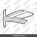 Decal, Rear Bodywork, LH, Pacific Blue (T2312945)