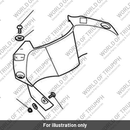 Front, Tank Panel, Mldg (T2313064)
