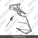 Deflector, Rad Exit, Mldg, RH (T2313075)