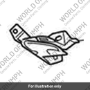Infill, Fog Light, Mldg, RH (T2313141)