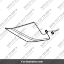 Tank End Panel, RH, Sapphire Black (T2313161-PM)
