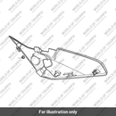 Side Panel, LH, Mldg (T2313231)