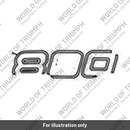 Decal, Fuel Tank, RH (T2313523)