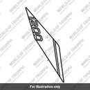 Decal 1, Rear Bodywork, RH (T2313548)