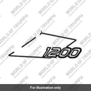 Decal 2, Rear Bodywork LH (T2313553)