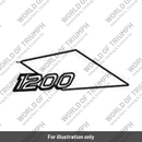 Decal 2, Rear Bodywork, RH (T2313554)