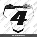 Decal, Front, Number Board (T2313574)