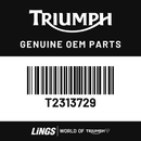 Decal, Front Mudguard, RH (T2313729) barcode