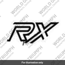 Decal, Tank Upper, RH, RX, Jet Black (T2313756)