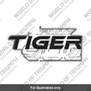 Decal, Seat Panel, LH, Rally, Grey/Blk (T2313923)