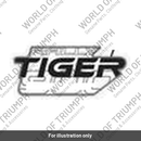 Decal, Seat Panel, RH, Rally, Grey/Blk (T2313924)