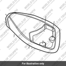 Seat Cowl, Triumph Racing Yellow (T2314002-FK)