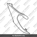 Rear Bodywork, RH, Silver Ice (T2314124-MP)