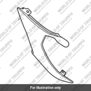 Rear Bodywork, RH, Matt Al Slv/Matt Phan Blk (T2314124-MS)