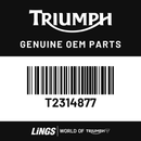Decal, Tank Upper, LH, Ltd, White/Yellow (T2314877) barcode
