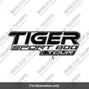 Decal, Rad Cowl, Slv/Red/Gold (T2314881)