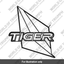 Decal, Rad Panel, LH, Lower, Rally, Yellow (T2314904)