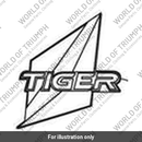 Decal, Rad Panel, RH, Lower, Rally, Yellow (T2314905)