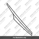 Decal, Rear Bwork, RH, Pure White (T2314997)