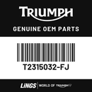 Front Mudguard, LH, Cosmic Yellow (T2315032-FJ) barcode