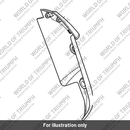 Front Mudguard, LH, Sapphire Black (T2315032-PM)