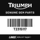 Decal, Front Mudguard, LH, Matt Orange (T2315117) barcode