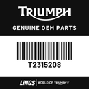 Decal, Fairing Upper, LH, Gold (T2315208) barcode