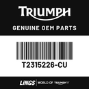 Fairing Upper, LH, Carnival Red (T2315226-CU) barcode