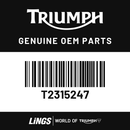 Decal, Tank, RH, Gold (T2315247) barcode