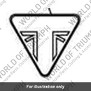Decal, Badge, Aluminium Slv/Sapphire Blk (T2315252)