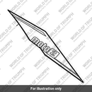 Decal, MT2, Rear B/Work, RH, Crystal White (T2315522)