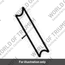 Decal, Fork Guard, RHS, Grey (T2315659)