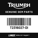 Fairing Panel & Pad, LH, Red Hopper (T2316027-DI) barcode