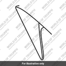 Rad Cowl, Outer, LH, Painted (T2316044-NW)